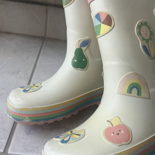 Next rain boots size 28 used, colorful