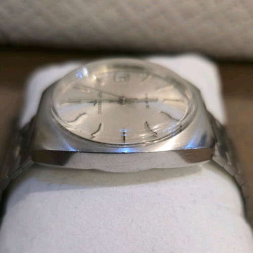 Dugena Matic automatic watch used, gray