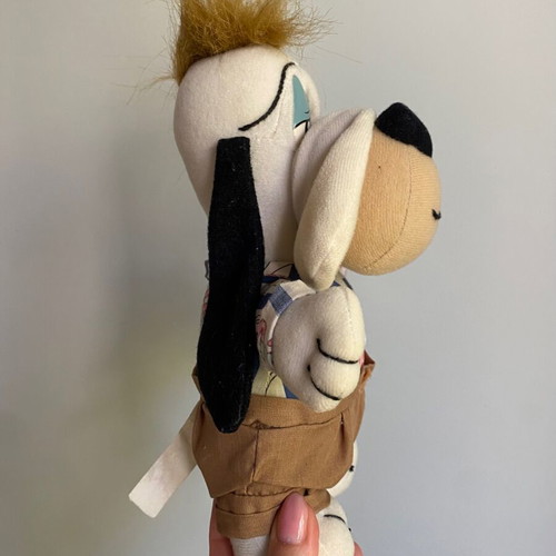 Vintage Droopy Dog Plush Toy by Applause 1990 used