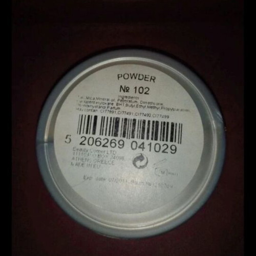 Lovie No102 Matte Powder New, Beige