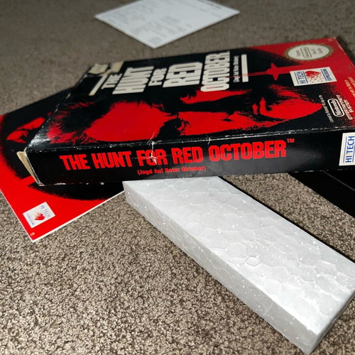 The Hunt for Red October used Nintendo NES game