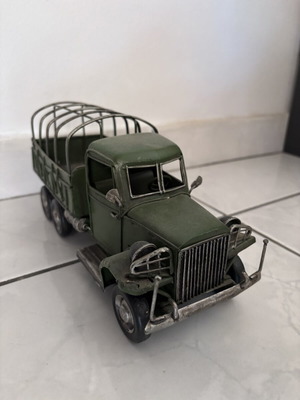 Decorative metal military vehicle GMC CCKW-352 like new