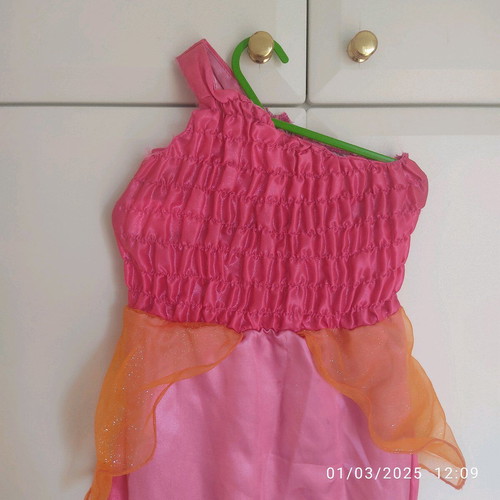 Barbie mermaid carnival costume used, for ages 2-4