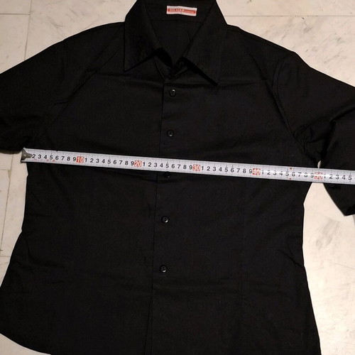 Fitted shirt black size L like new