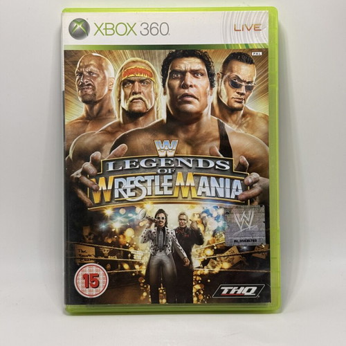 Legends of Wrestlemania Xbox 360 used action adventure game