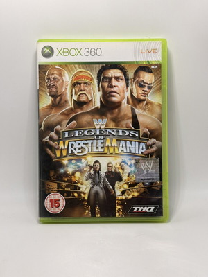 Legends of Wrestlemania Xbox 360 used action adventure game