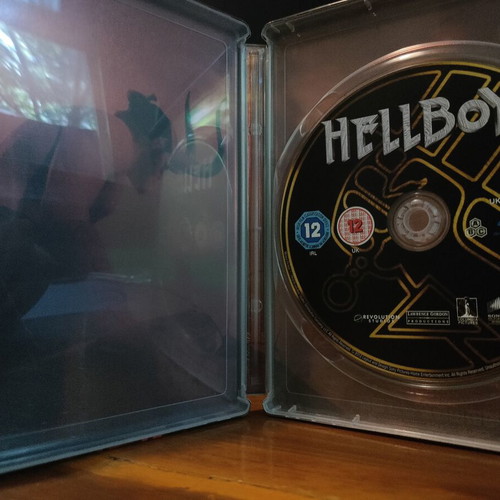Hellboy Steelbook Blu-Ray like new, English subtitles