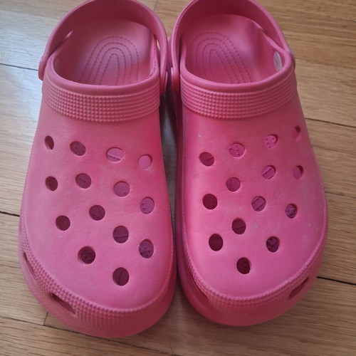 Crocs sandals size 38, pink