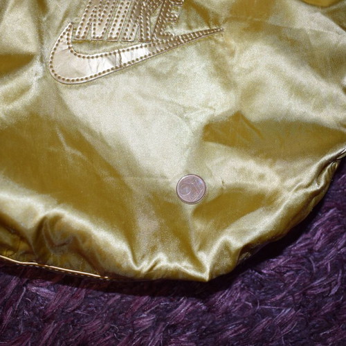 Nike Gold Bag used handbag