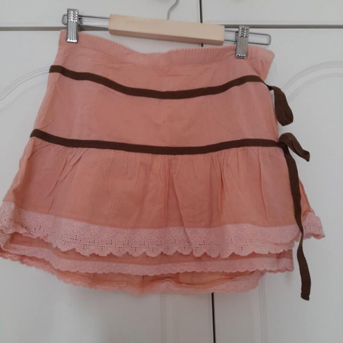 Staff Jeans pink mini skirt like new, XS
