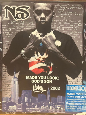 Nas Made You Look: God's Son Live 2002 vinyl new