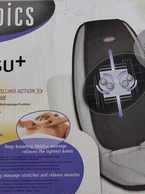 HoMedics Shiatsu+ Massager SBM-300-2EU like new with remote and box