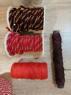 Various ribbons like new
