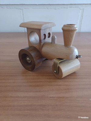 Wooden toy car like new