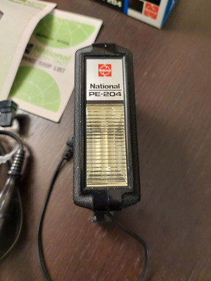 National PE-204 Flash rare collectible like new