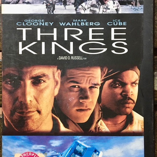 Three Kings 1999 DVD used, action adventure, subtitles