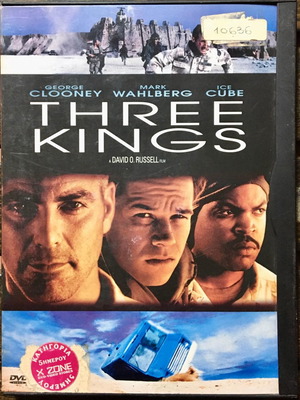 DVD Three Kings 1999 μεταχειρισμένο, δράσης περιπέτεια, υπότιτλοι