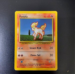 Pokemon Card Ponyta