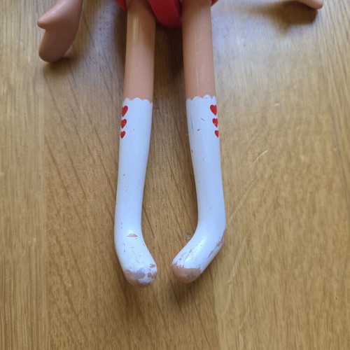 Lalaloopsy Queenie Red Heart Doll used, rare collectible 33cm