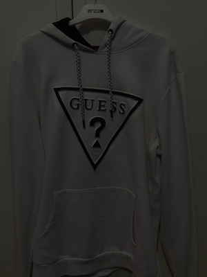 Guess sweatshirt white new, size L