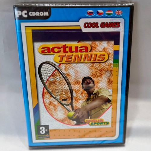 Actua Tennis PC παιχνίδι καινούργιο, sealed