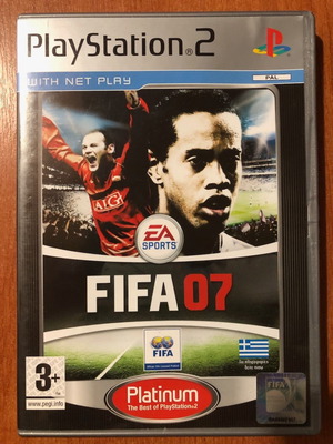 FIFA 07 Platinum Edition PS2 μεταχειρισμένο με φυλλάδια και manual