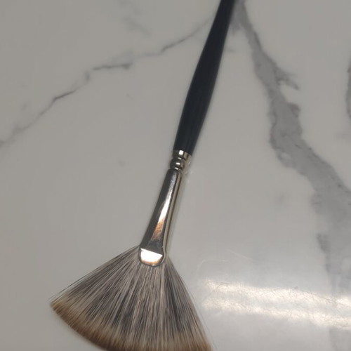 Grimas Fan Brush Professional Makeup Brush New
