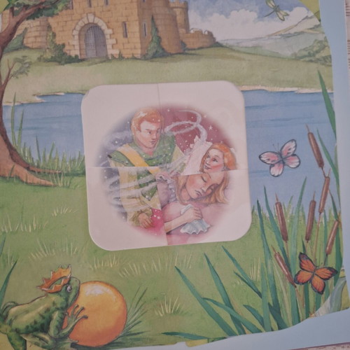 Fairy Tales with Rotating Puzzles like new, Greek
