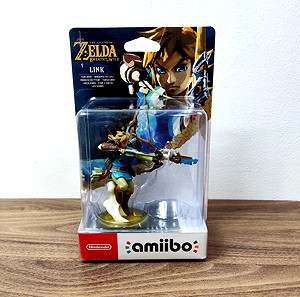 Amiibo Link Archer The Legend Of Zelda Breath Of The Wild Nintendo Figure Φιγουρα Καινουργια