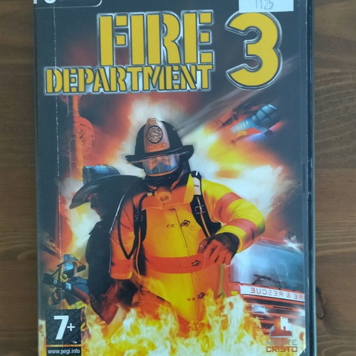 Fire Department 3 PC used game in good condition