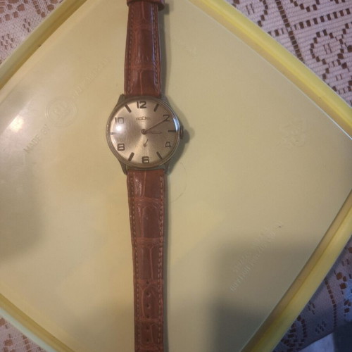 Dugena Vintage Mechanical Men’s Watch with Small Seconds, 1950s–1960s