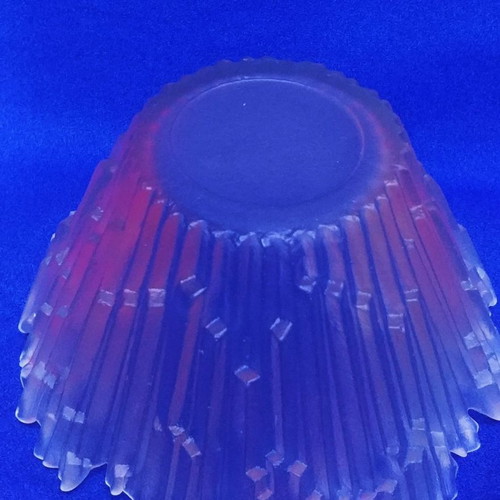 Humppila Northern Lights fruit bowl handmade art glass new
