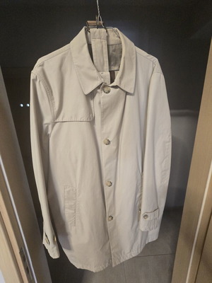 Massimo Dutti men's trench coat like new, beige, XL