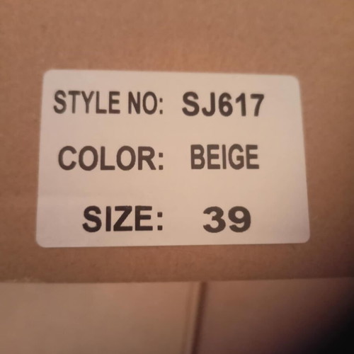 Alta Moda women's beige ankle boots new, waterproof, anatomical size 39
