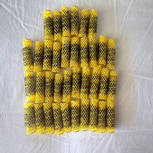 Set of 36 bristle hair rollers for beautiful curls