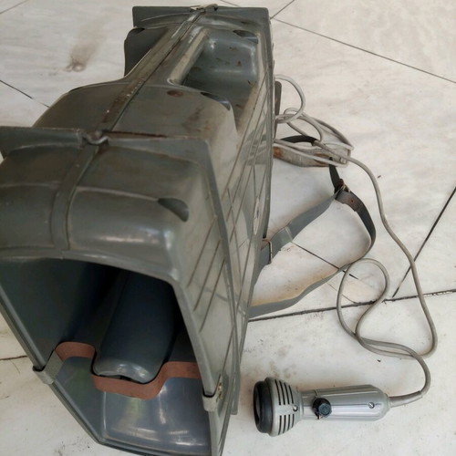 Vintage megaphone used Super Megaflex code 801 from 1962