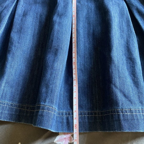 Denim midi skirt Jelo like new, size large, blue