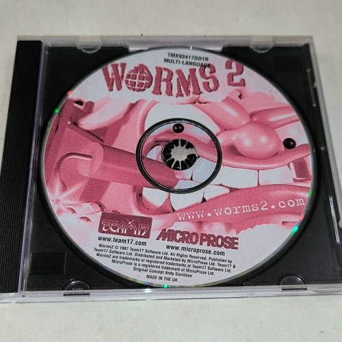 Worms 2 PC game like new, strategy, puzzle, Jewel Case