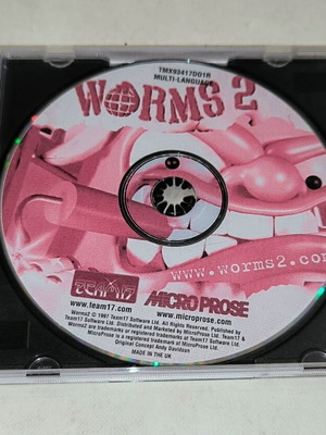 Worms 2 PC game like new, strategy, puzzle, Jewel Case