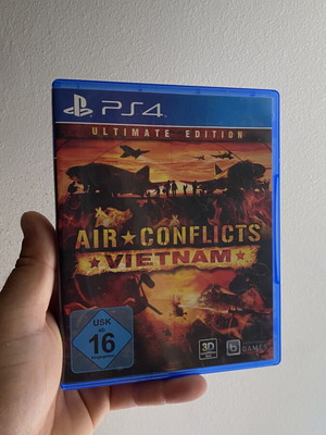 Air Conflicts Vietnam PS4 game, like new