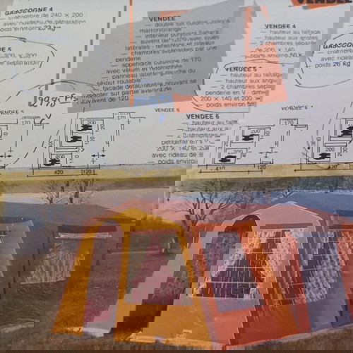 Σκηνή κάμπινγκ 5 ατόμων