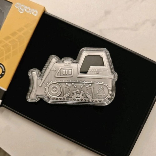 Agoro Tonka Bulldozer 1oz silver collectible
