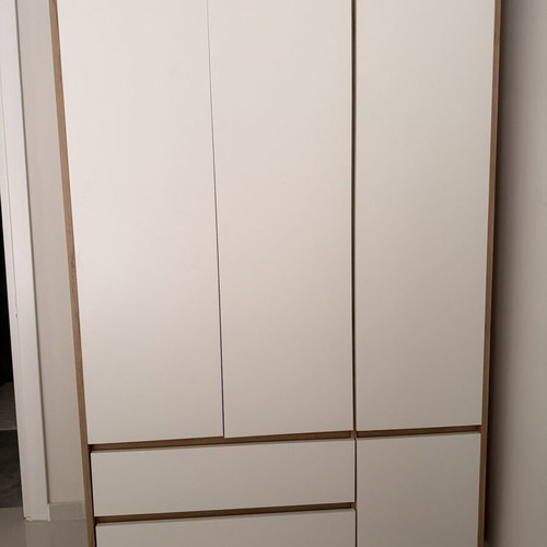 Jysk wooden wardrobe