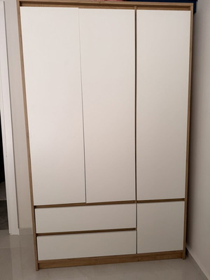 Jysk wooden wardrobe