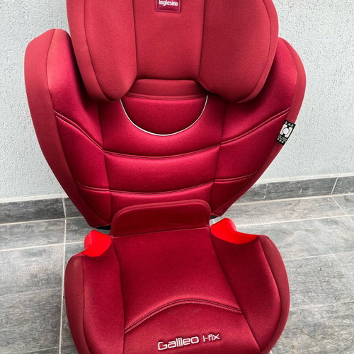 Inglesina Galileo I-Fix car seat used 15–36kg red-burgundy