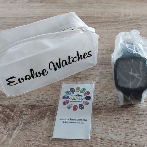 Evolve Watches Classic 45mm wristwatch black like new