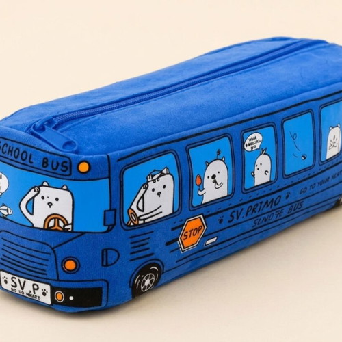 Large bus pencil case