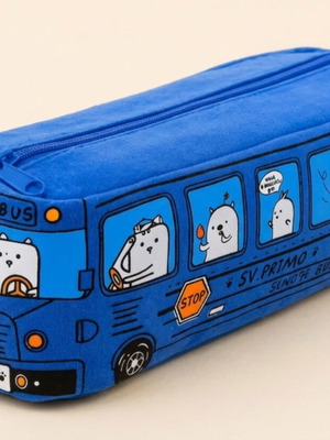 Large bus pencil case