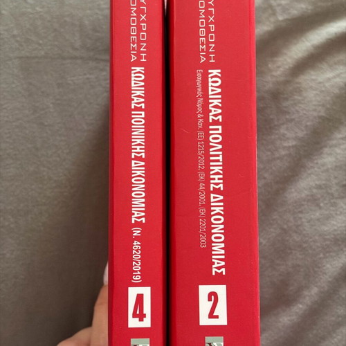 Codes of Procedure Sakkoulas Editions like new, 2022