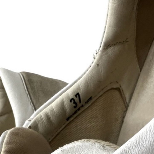 Hogan interactive sneakers used, beige and white, size 37